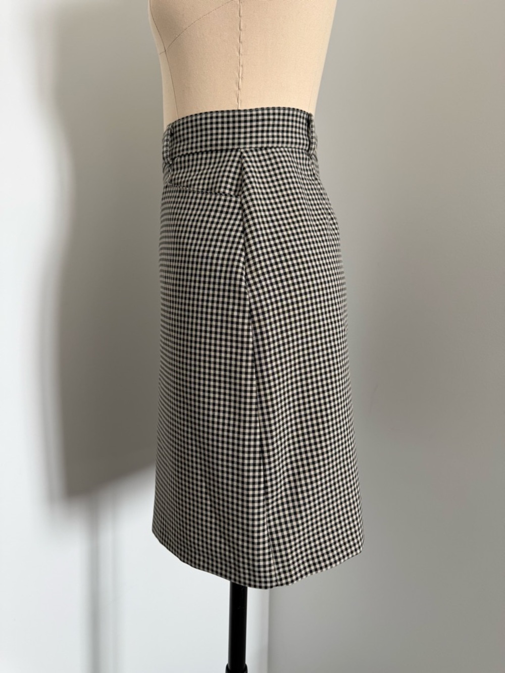 Vintage Checkered Gingham Skirt - Picture 5 of 15